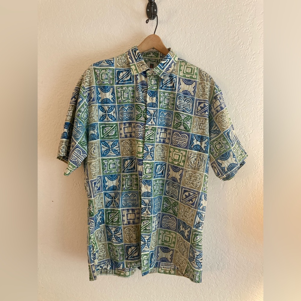 Tori Richard Honolulu Mens Large button down shirt